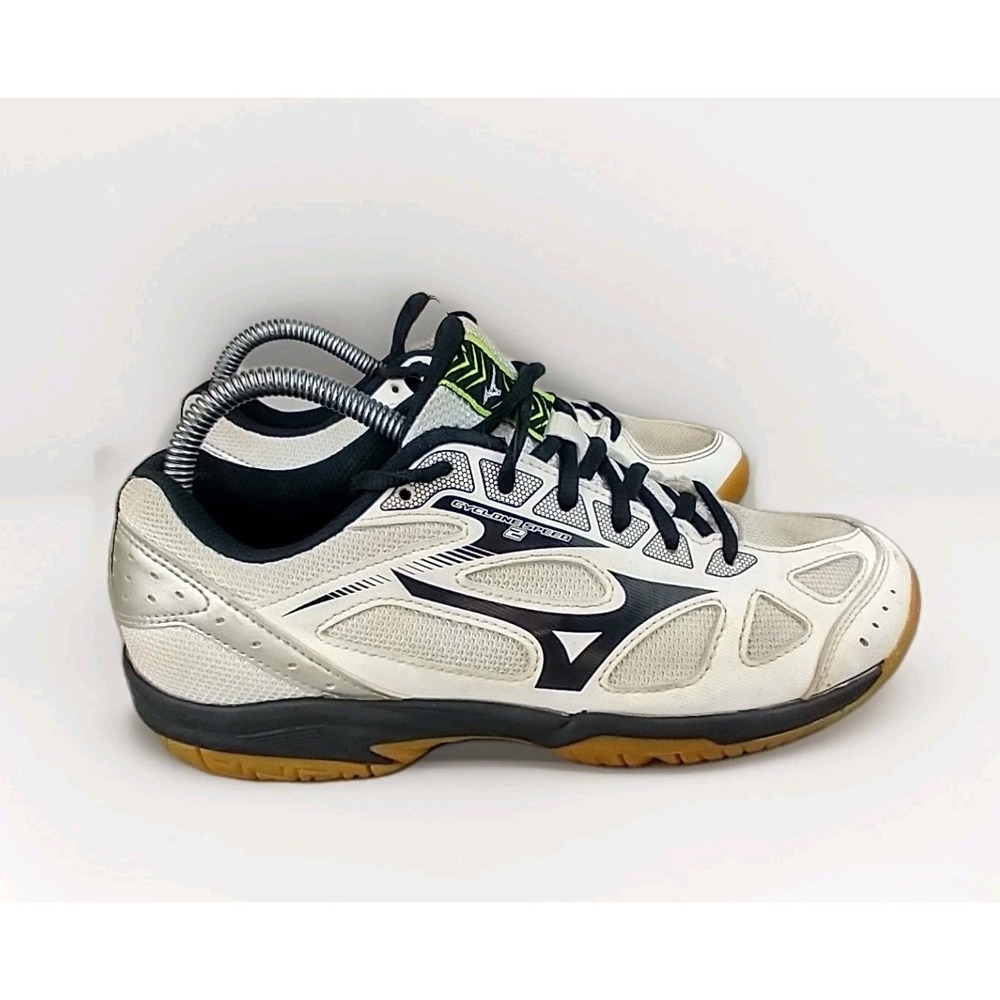 Mizuno‎ Cyclone Speed 2 Volleyball Shoes, Women's US Size 8 - White / Black